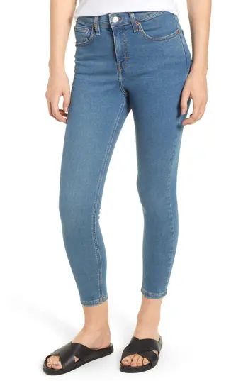 Women's Topshop Jamie Jeans, Size 30W x 30L (fits like 28-29W) - Blue | Nordstrom
