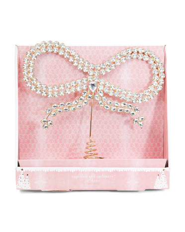 Crystal Bow Tree Topper | Pillows & Decor | Marshalls | Marshalls