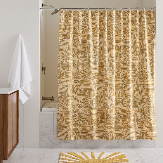 SSS Sand Trails Shower Curtain, Multi, 72x74 WE Kids | West Elm (US)