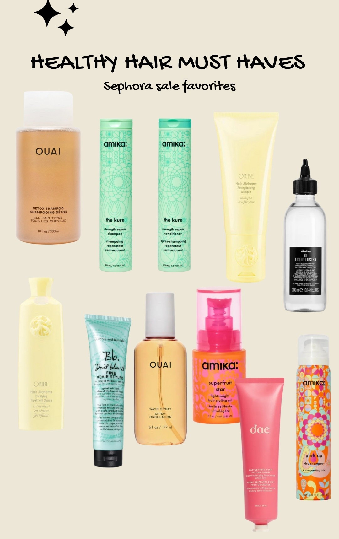 Sephora sale hair favorites!! Everything I use for washing & styling! Code EVERYTHING for 15-30% off 

#LTKBeauty #LTKFindsUnder50 #LTKSaleAlert