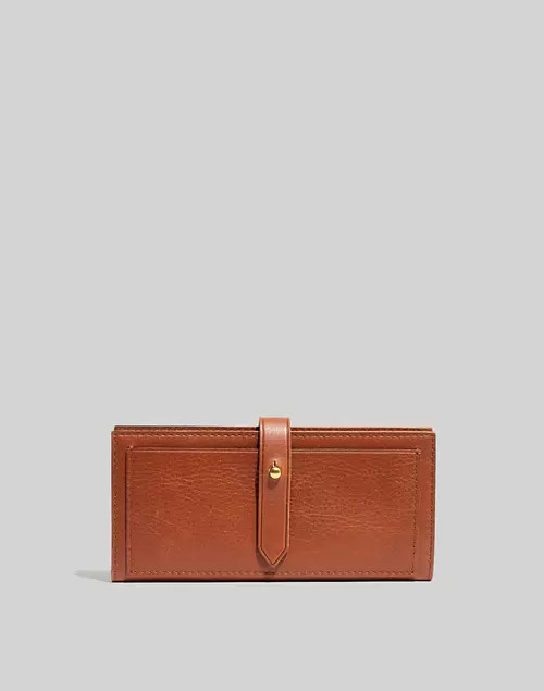 The Leather Post Wallet | Madewell