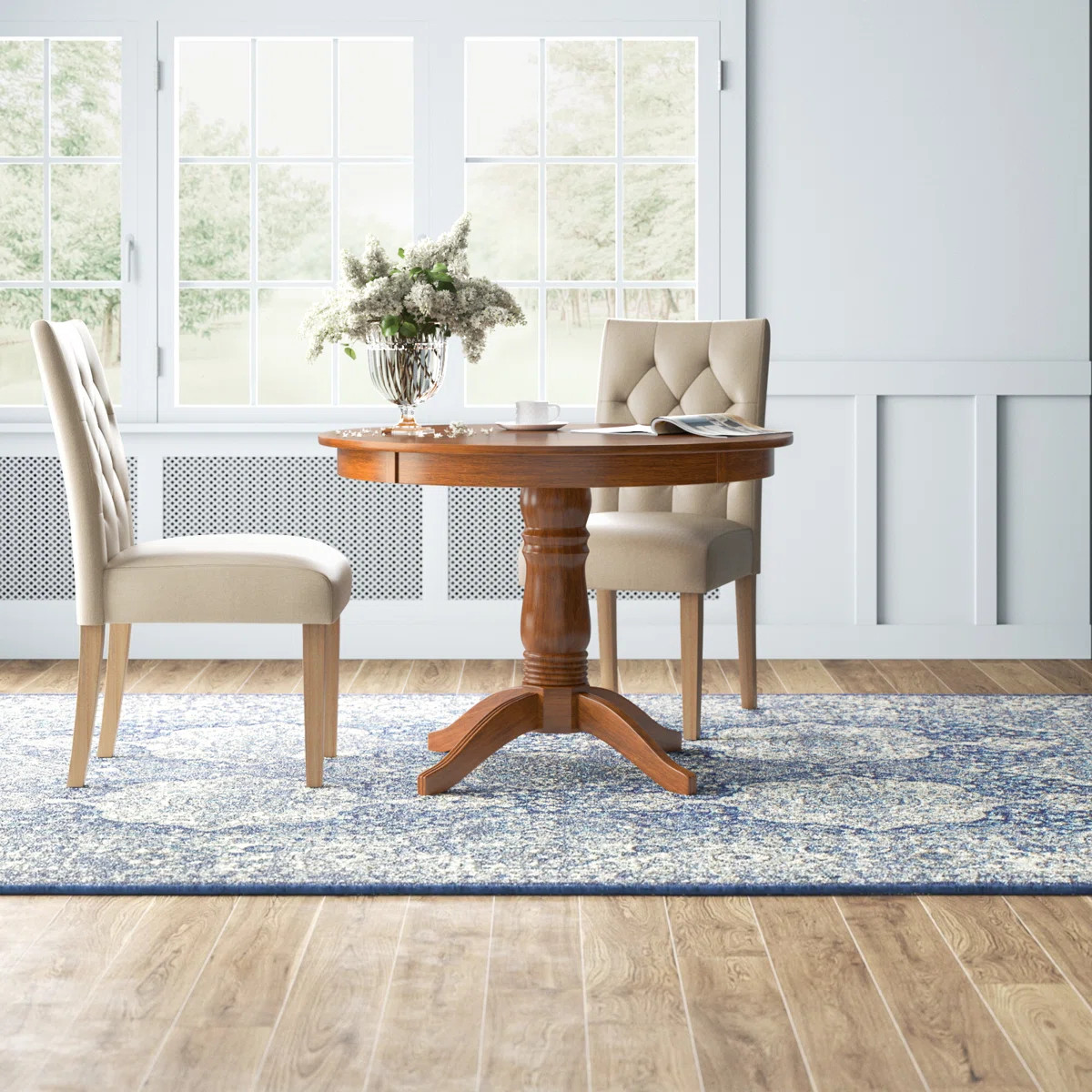 Alexa-Mae Round Solid Wood Dining Table | Wayfair North America