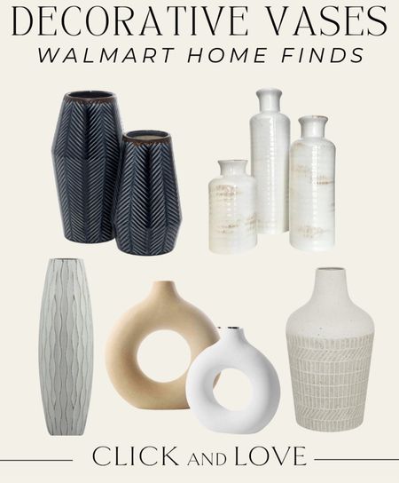 The prettiest vases from Walmart! These are perfect for shelf styling. 


Walmart, shelf styling, vases, ceramic, clay vases, Home decor, bedroom, guest room, living room, dining room, home finds, budget friendly home decor, mirror, accent mirror, upholstered bed, accent pillow, abstract art, lighting finds, accent decor, style tip 

#LTKfamily #LTKhome #LTKstyletip