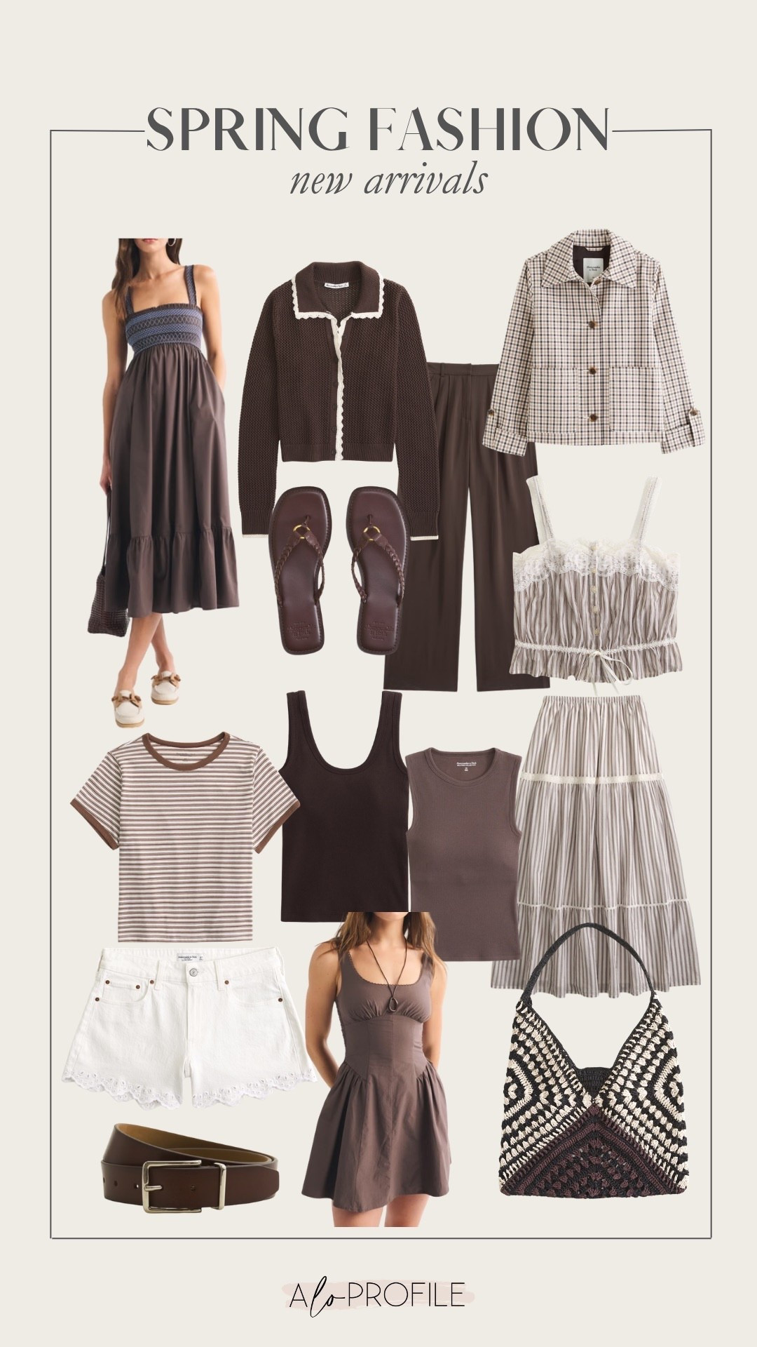 Spring Arrivals via Abercrombie // spring fashion, spring style, spring outfits, spring outfit inspo, spring dress, spring outfit ideas, vacation outfits, resort wear, summer outfits