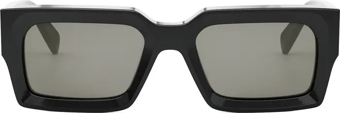 CELINE 54mm Rectangular Sunglasses | Nordstrom | Nordstrom