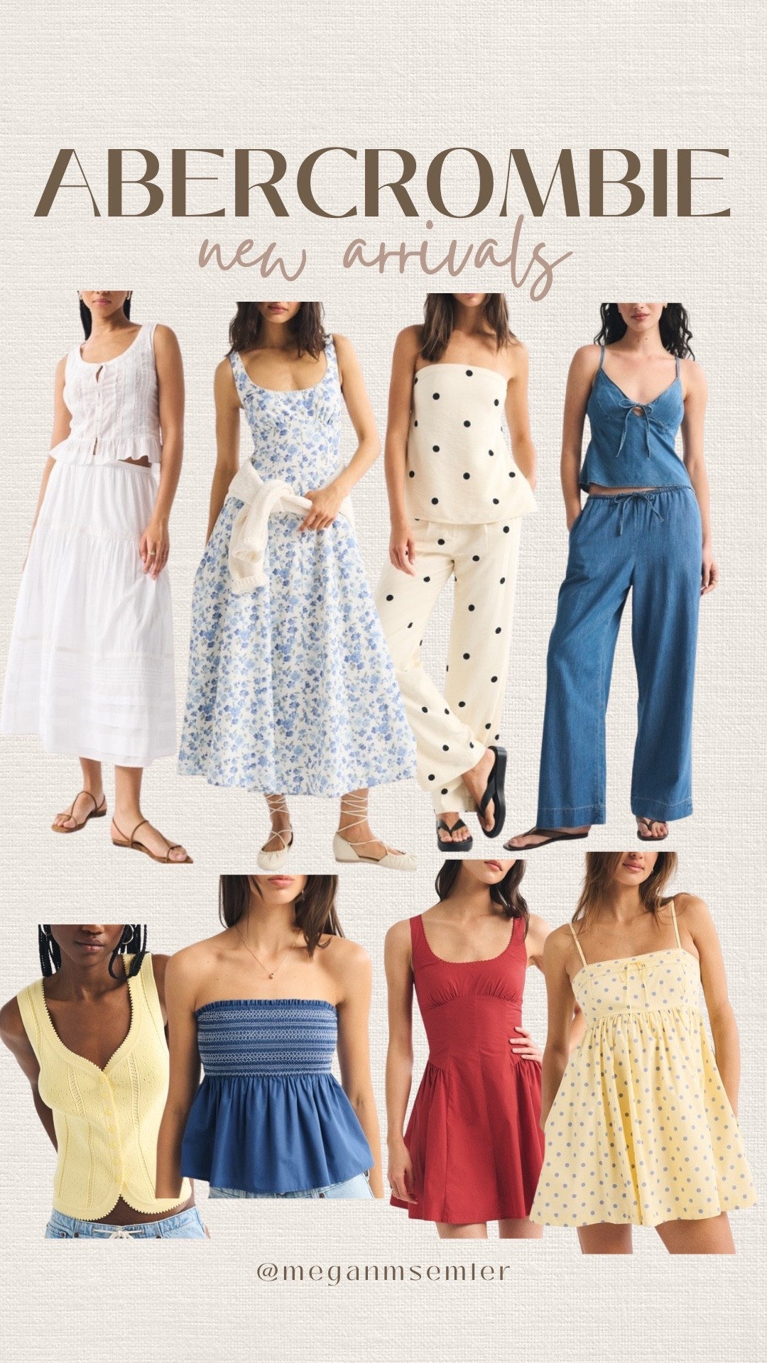 Abercrombie new arrivals for spring 

#LTKSeasonal #LTKootd #LTKgrwm