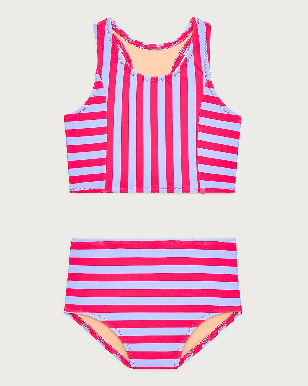 Girls' paneled two-piece swimsuit | J. Crew US