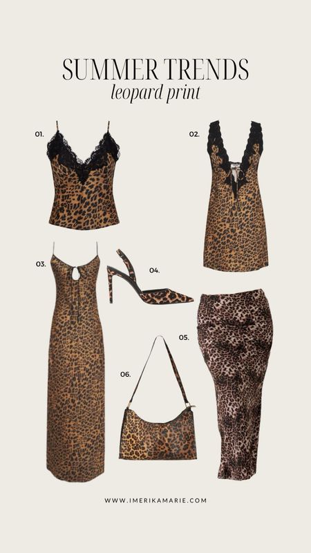 Summer fashion trends: Leopard print

Leopard print, dress, top, heels, skirt, purse.

#LTKSeasonal #LTKFindsUnder100 #LTKStyleTip
