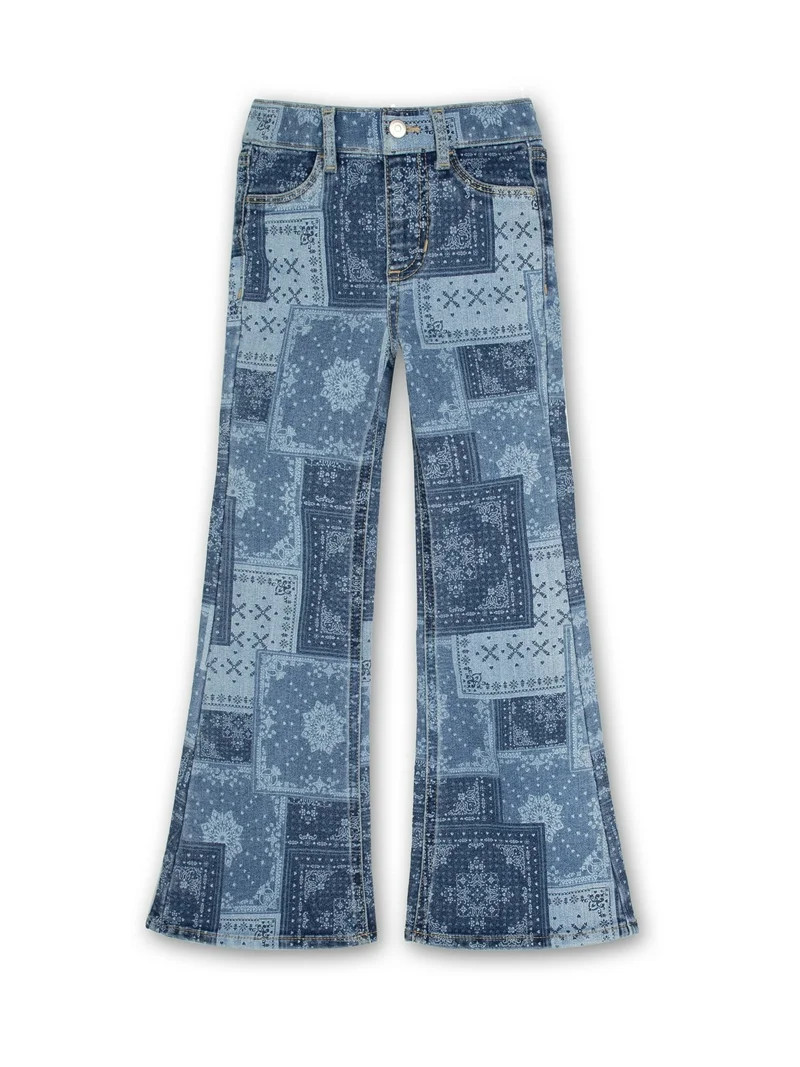 Wonder Nation Girls Fashion Flare Jegging, Sizes 4-18 & Plus | Walmart (US)