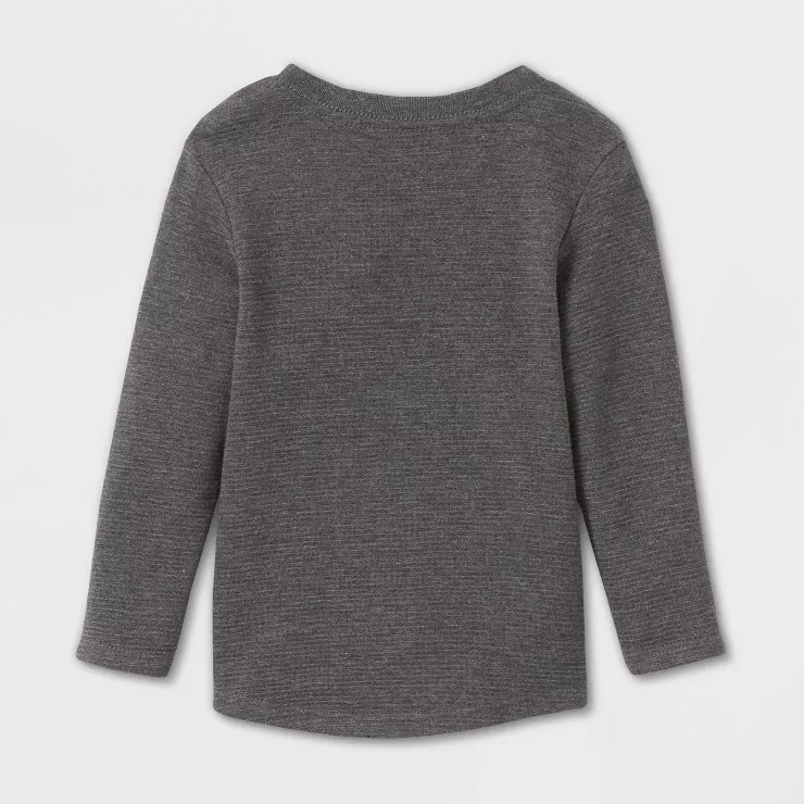 Toddler Boys' Ottoman Long Sleeve Knit T-Shirt - Cat & Jack™ | Target