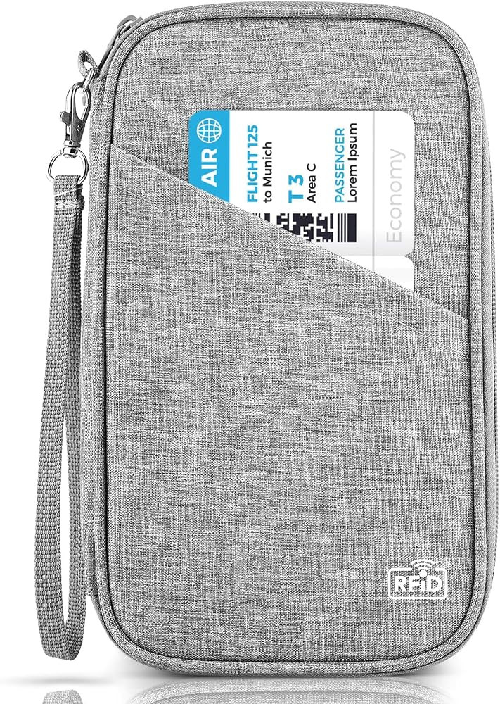 Passport Holder Family, Women Rfid Blocking Passport Wallet, Travel Essentials Premium Wallets, W... | Amazon (US)