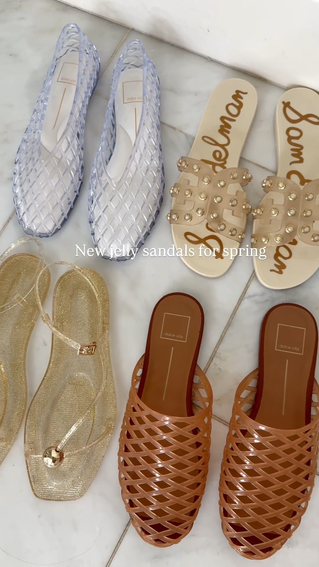 New jelly sandals for spring summer.

#LTKSeasonal