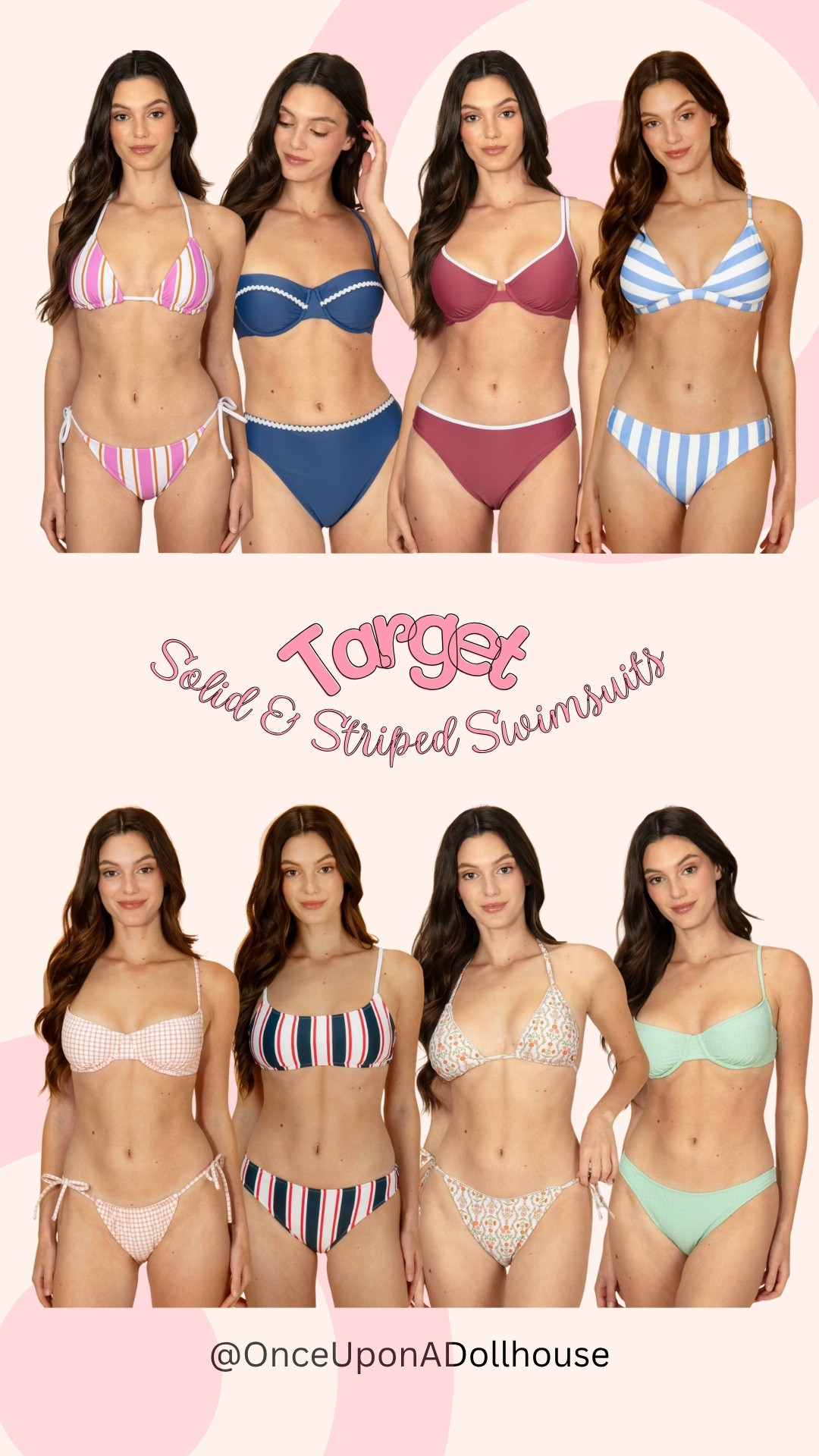Target Solid & Striped Swimsuits!

#LTKsummer #LTKswimwear #LTKstyletip