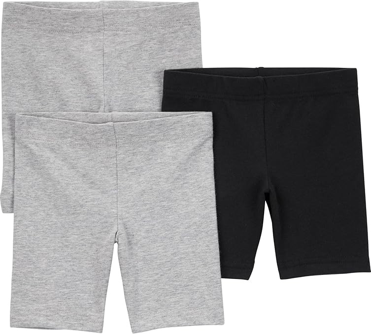 Simple Joys by Carter's Babies, Toddlers, and Girls' Bike Shorts, Pack of 3 | Amazon (US)