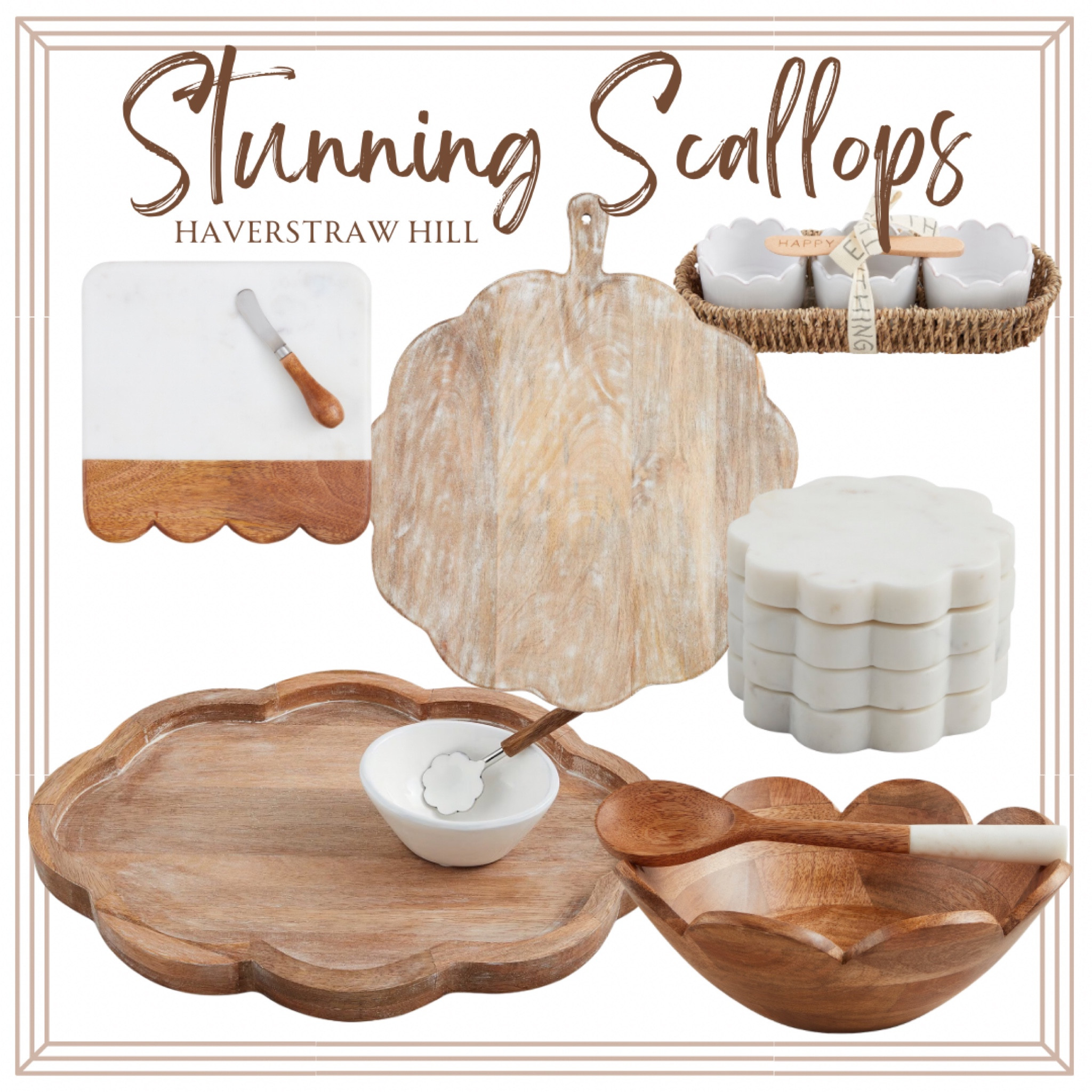 The most simple scallop adds so much detail!

#LTKhome #LTKparties #LTKfindsunder50