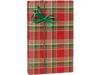 Kraft Red Gold and Green Christmas Plaid Holiday /Christmas Gift Wrapping Paper 16ft | Walmart (US)