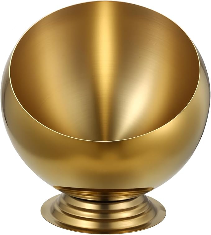 Golden Key Bowl for Entryway Table Decorative Storage Dish Catch All Bowl for Fruit Coffee Pod Ho... | Amazon (US)