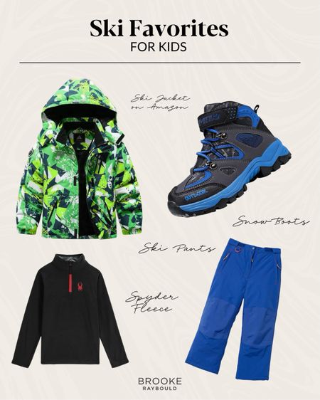 Favorite ski gear for kids from Amazon! Includes ski jacket, ski pants, snow boots, and fleece zip up. 

#LTKtravel #LTKfamily #LTKSeasonal