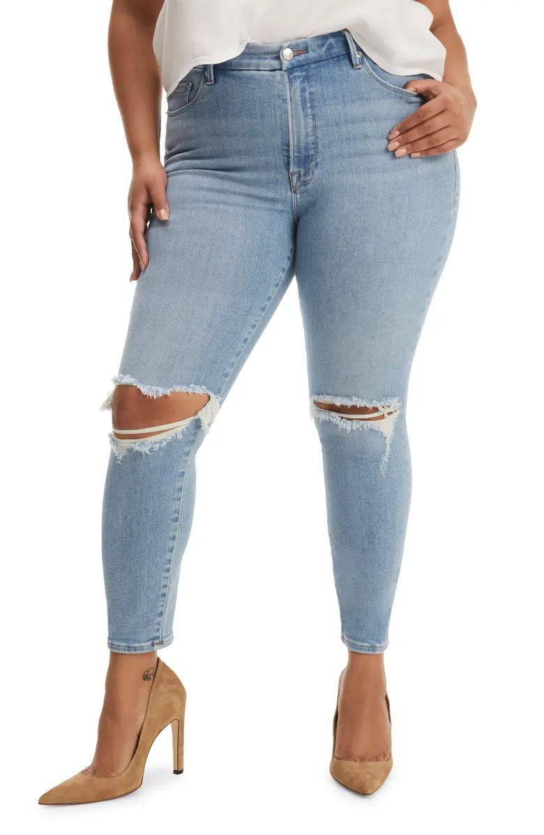 Good Legs Low Rise Ripped Ankle Skinny Jeans | Nordstrom | Nordstrom