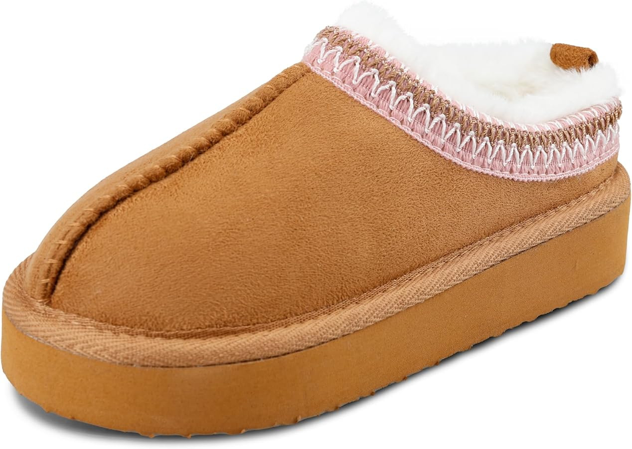 Jessica Simpson girls Slip-on Clog 1" Platform Slipper, Memory Foam, Indoor/Outdoor Sole | Amazon (US)