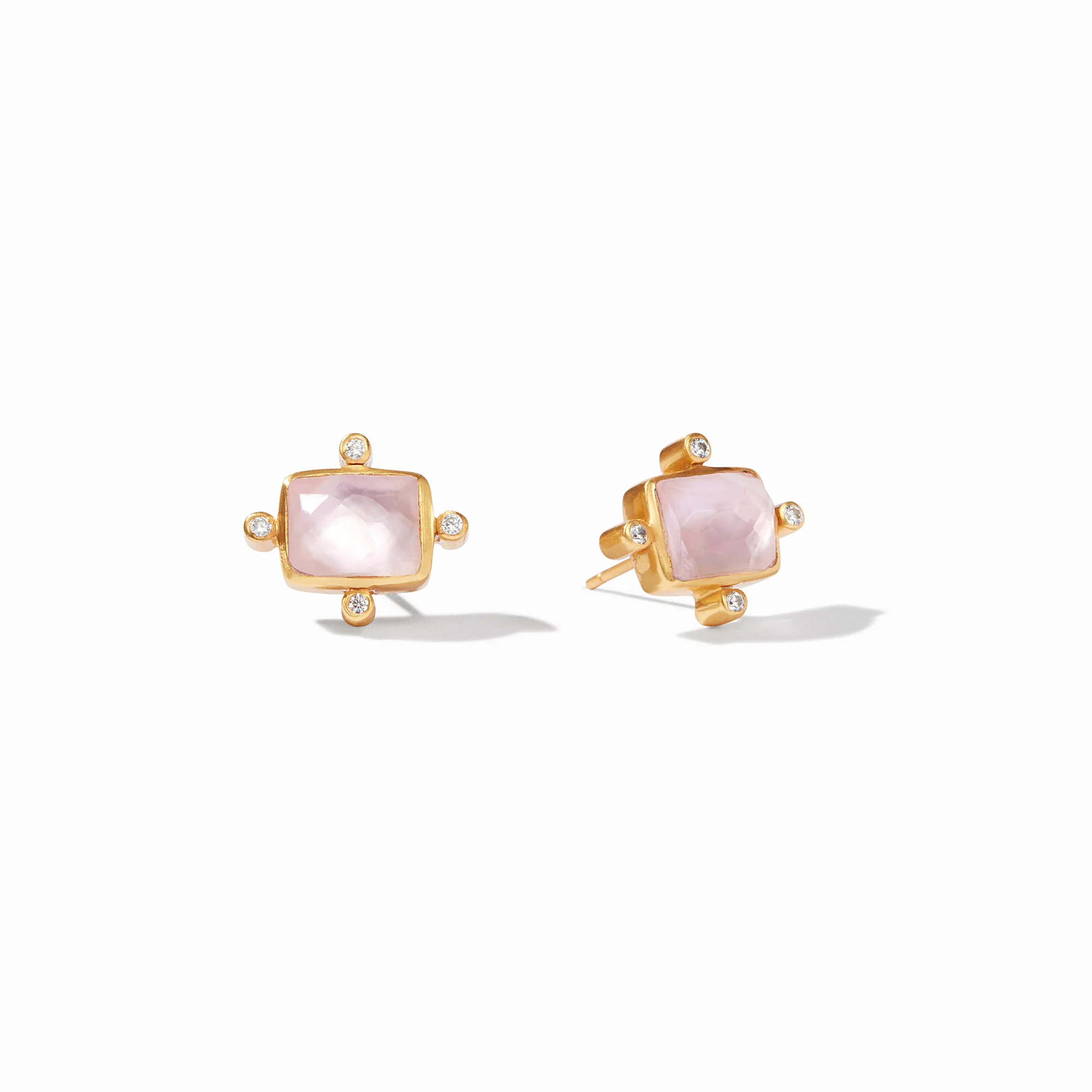 Clara Gold Stud Earrings | Julie Vos | Julie Vos