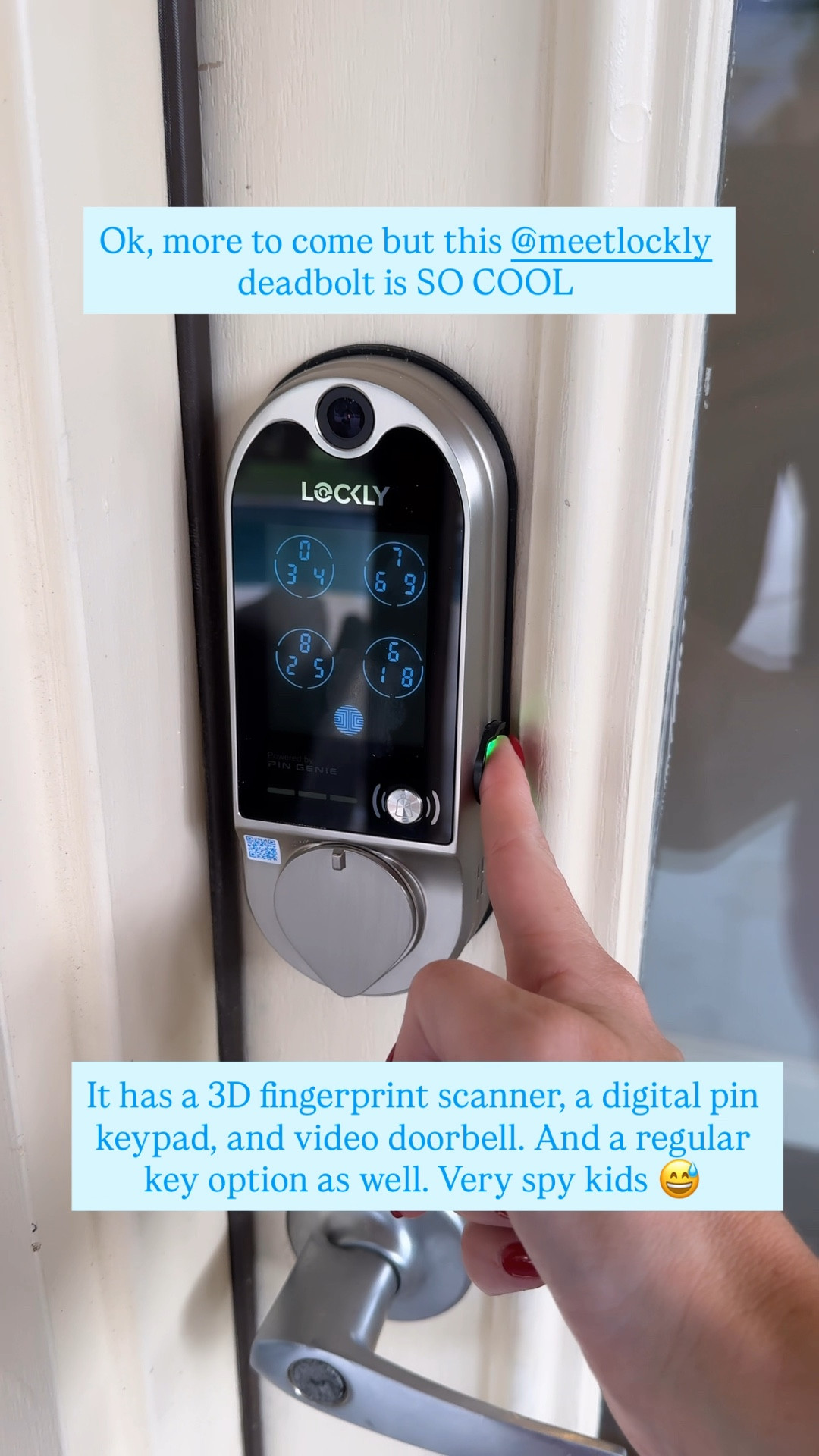 Smart lock
Lowe’s 

#LTKHome