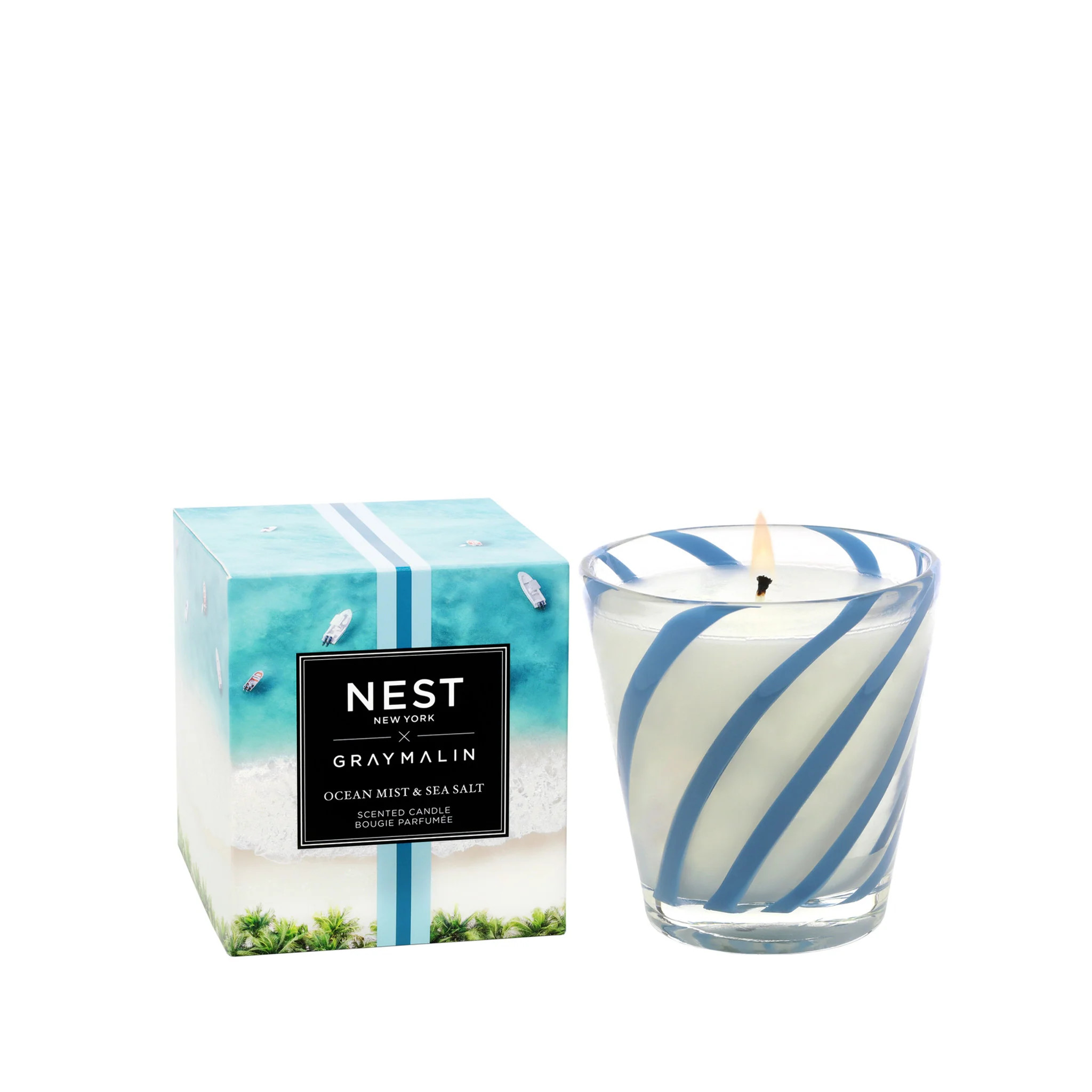 NEST x Gray Malin Ocean Mist & Sea Salt Classic Candle | Bluemercury, Inc.