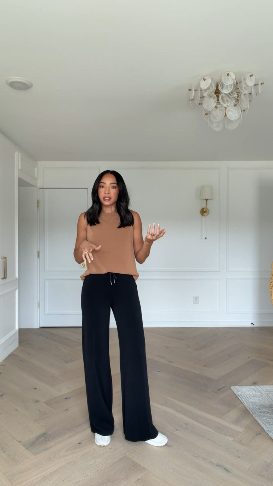 Use code NENAXSPANX to save 15% off your first order! This material is so lightweight, comfortable and buttery soft! Wearing size S tank and size XS Tall pants (run long - I’m 5’8” for reference) 

casual outfit, work from home outfit, summer outfit, summer fashion, mom outfit, postpartum outfit, spanx set, airessentials set, travel outfit, airport outfit, loungewear

#LTKTravel #LTKSeasonal