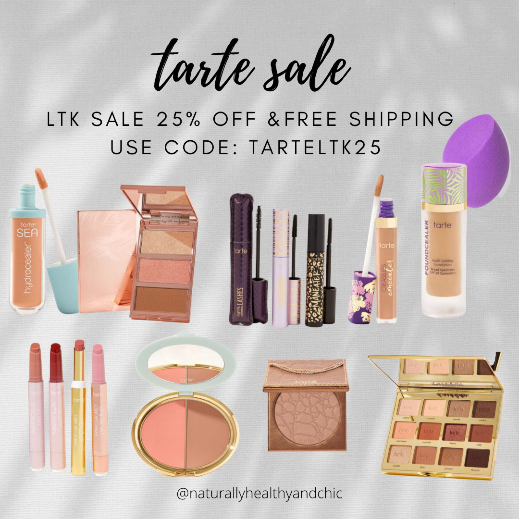 25 percent off site wide! Tarte sale . Linked my favorite foundation, bronzer, concealer, shadow, face pallet, eye pallet, lip , lip gloss . #LTKsalealert

#LTKbeauty #LTKunder50 #LTKSale