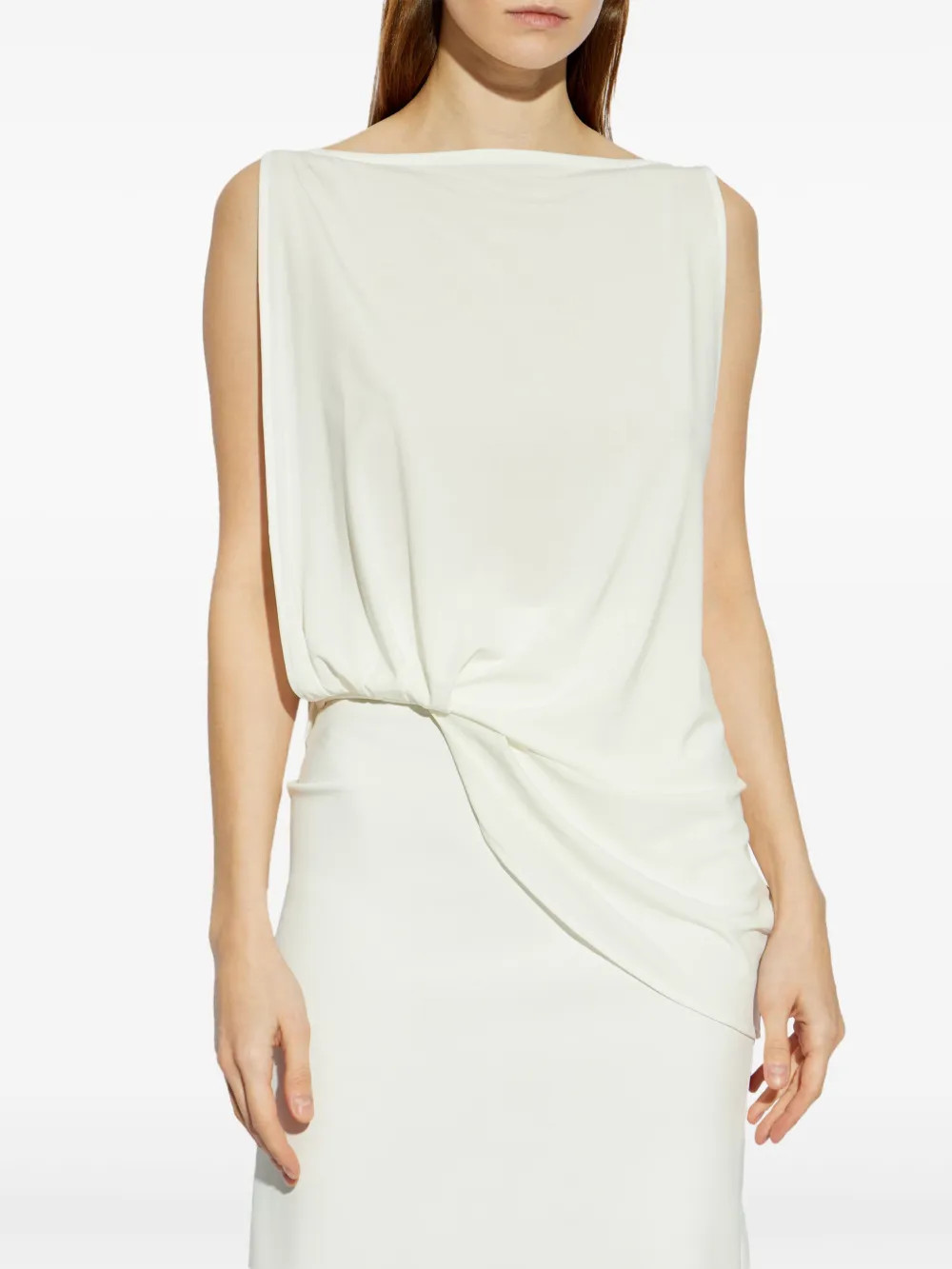 Jacquemus Peplo Top | White | FARFETCH | Farfetch Global