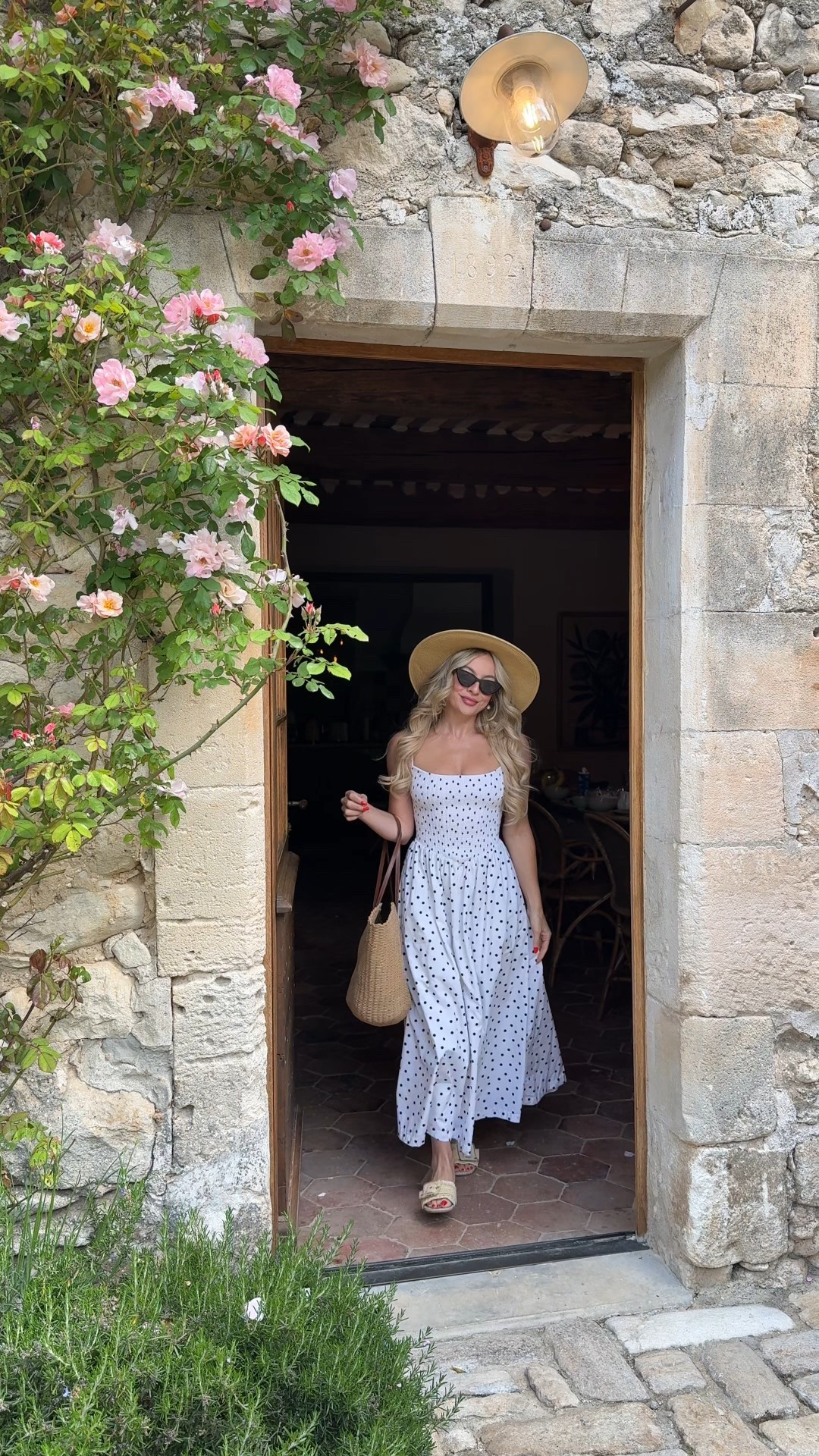 Everything I wore in Provence:
Look 1: one of my favorite easy to wear summer dresses - smocked top with basque waist & pockets. I’m wearing size xs
Look 2: red gingham set from target was perfect for our bike ride through the vineyards. Paired with my espadrille sneakers & cherry earrings 
Look 3: perfect for a wedding guest I love this silky halter dress in the most gorgeous shade of sage green. Wearing size xs TTS
Look 4: Veggie market dress from Selkie was such a unique piece for shopping for fruits & vegetables. Wearing size xs 
Look 5: *the* princess dress in stunning Cinderella blue. This dress is incredibly high quality and stunning in person. Wearing size small runs one full size small
Look 6: Van Gogh sunflower print! 🌻 for visiting St. Remy where he painted some of his most famous works. Bloomers, corset & cropped button down all size xs
Look 7: easy to wear tile print skort dress. The print is so European summer with pockets! Wearing size xs 
Look 8: lightweight trapeze style white dress  that’s perfectly flowy for hot days. Wearing size 2
Look 9: chic yellow floral mini dress 🌼 runs small!
 

#LTKTravel #LTKWedding #LTKSeasonal