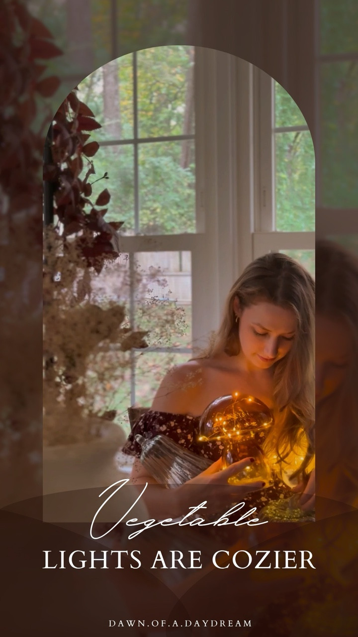 ✨ I don’t make the rules 🤷‍♀️🎃✨

I’ve rounded up my favorite vegetable-shaped lights and I’m sharing them with you!

Want the link? Comment COZY below and I’ll send it your way. ☺️

............................................................................ 

Old house, big dreams and a girl with zero experience figuring it out as she goes! 
This isn’t an expert DIY account. It’s a “you’ve got this too” kind of space 🫶
Follow along and let’s learn together! 💗

🎥 Want more than the pretty before and after? Stories are the heart of the project , unfiltered + in-progress
💌 It’s official: our cozy corner of the internet is open! Swing by the website , I’d love to see you there.

............................................................................

#HomeDecor #DIYHomeDecor #CozyHome #PumpkinDecor #BudgetFriendlyHome #CandleLovers #FallDecor #HomeStyleTips #DecorInspo #VersatileDecor

Cozy home | Affordable home decor | Pumpkin lights | Budget-friendly DIY | Year-round decor | DIY home projects | Candle warmer | Home lighting ideas | Fall home decor | Fun home accessories