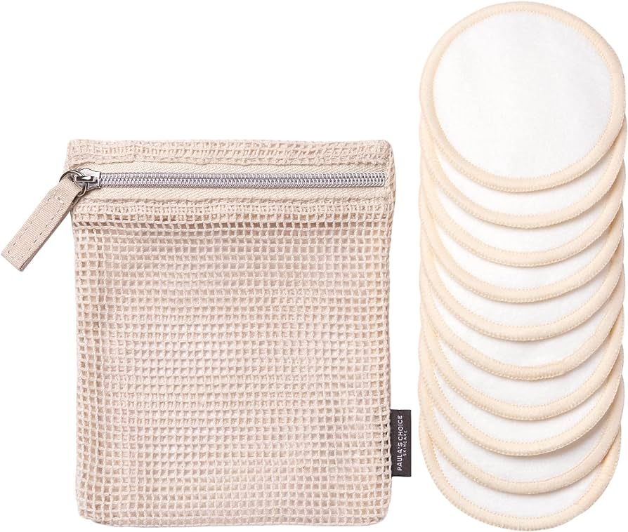 Paula's Choice Reusable Makeup Remover Pads, Eco-Friendly Cotton & Bamboo Rounds for Toner & Exfo... | Amazon (US)