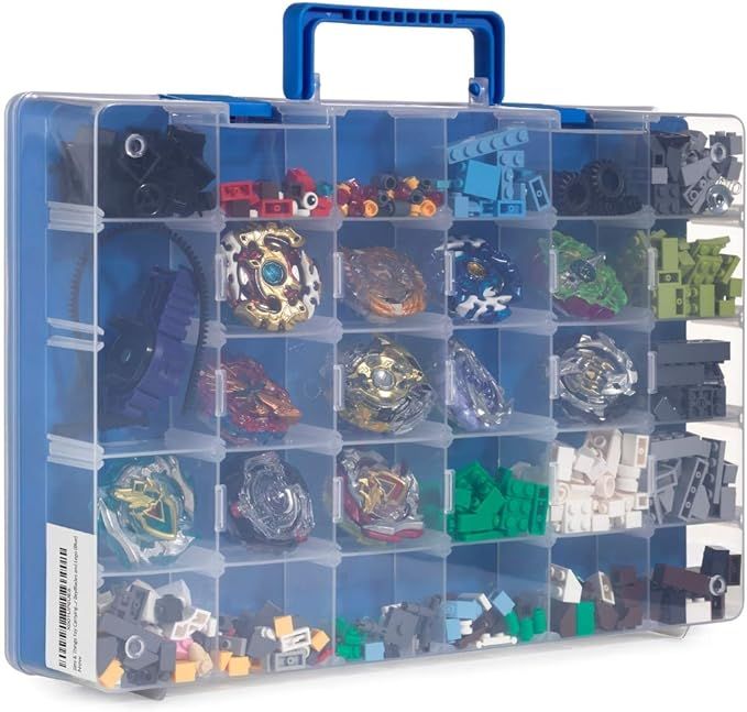 Bins & Things Toy Storage Organizer and Display Case (14.5 x 2.9 x 11 inches) Compatible with Leg... | Amazon (US)