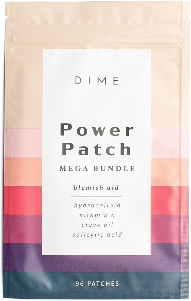 Dime Beauty Power Patch Acne Pimple Patch for Zits and Blemish Aid, Spot Treatment Patch for Face... | Amazon (US)