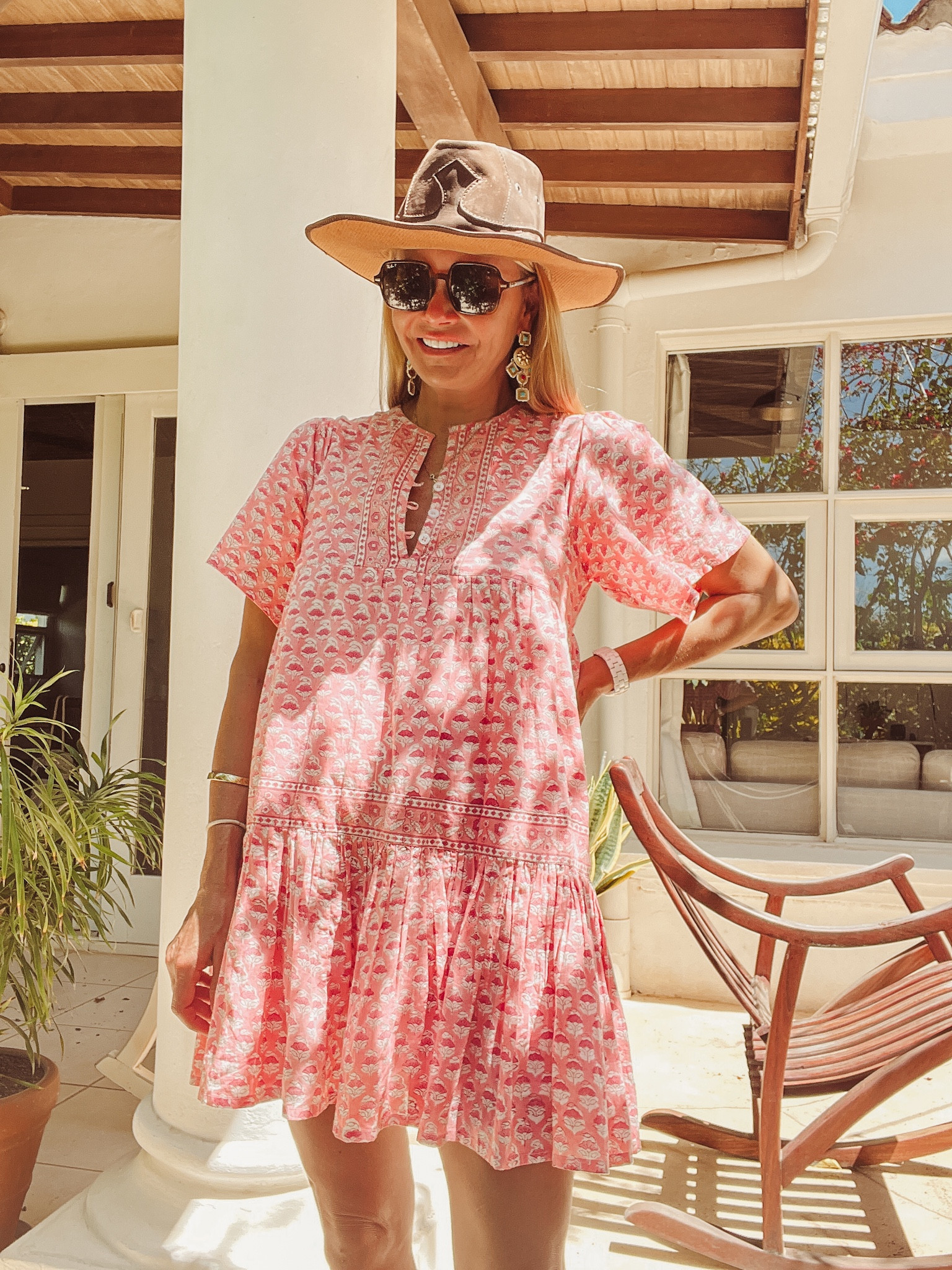Marea Tiki Dress. All day lined dress for vacation, polzarized Rayban sunglasses.

#LTKstyletip #LTKSeasonal #LTKtravel