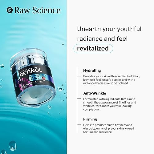 Crema de retinol para cara, hidratante facial a… | Amazon (US)