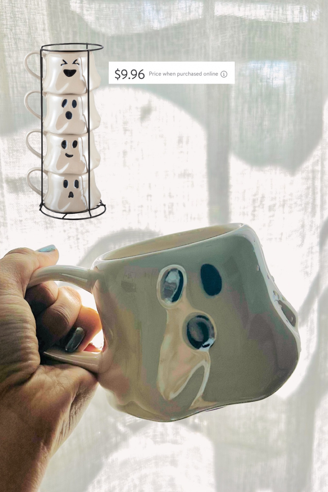 Back in stock!! The viral ghost coffee mug set from @walmart 👻
I received mine with same day delivery 🙌🏽 under $10 

Perfect for Halloween! 

#LTKSeasonal #LTKHalloween #LTKHome