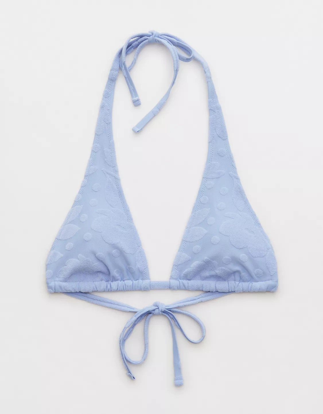 Aerie Terry Triangle Bikini Top | Aerie