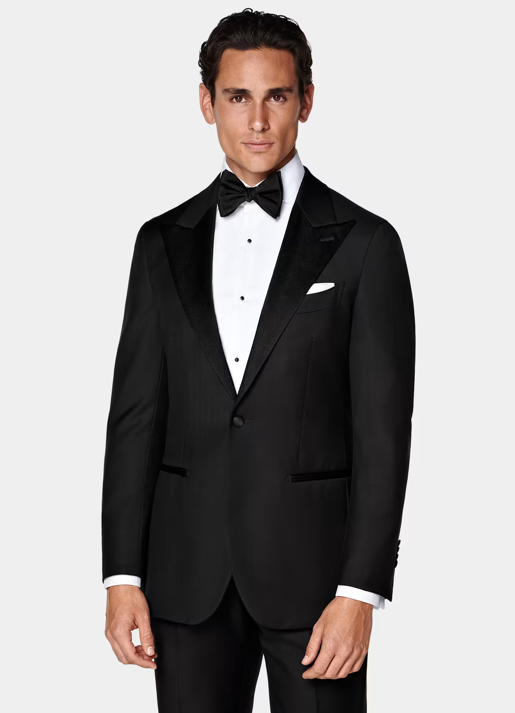 Black Tailored Fit Havana Tuxedo | Suitsupply (US)
