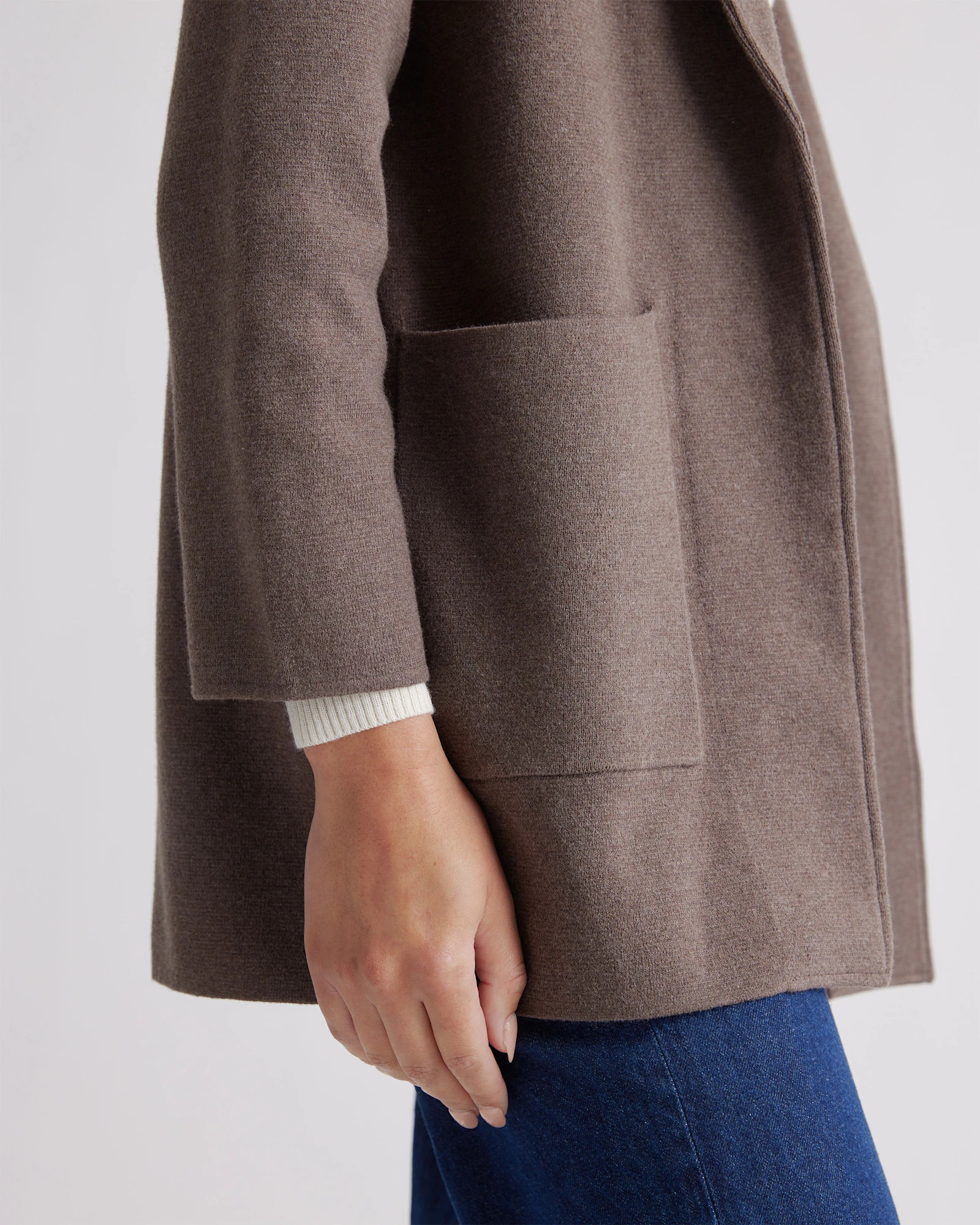 100% Organic Cotton Knit Blazer | Quince