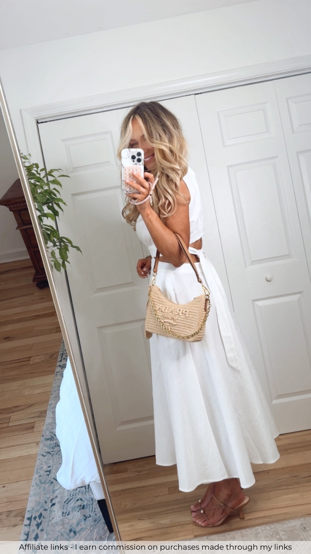 Affiliate links - I earn commission on purchases made through my links | white summer dress, Memorial Day weekend outfit, cookout outfit 