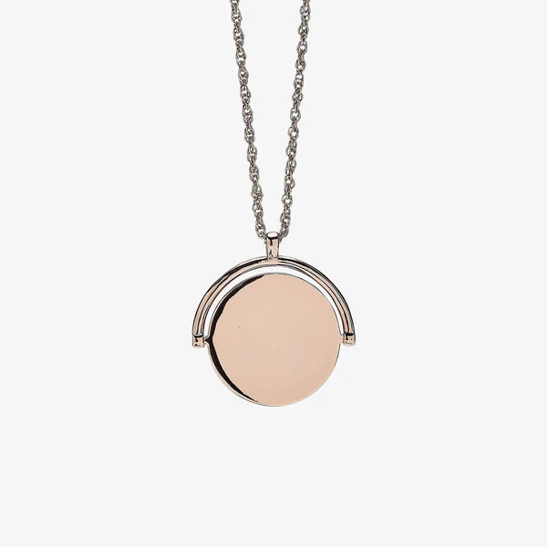 Engravable Double-Sided Spinner Necklace | Pura Vida Bracelets