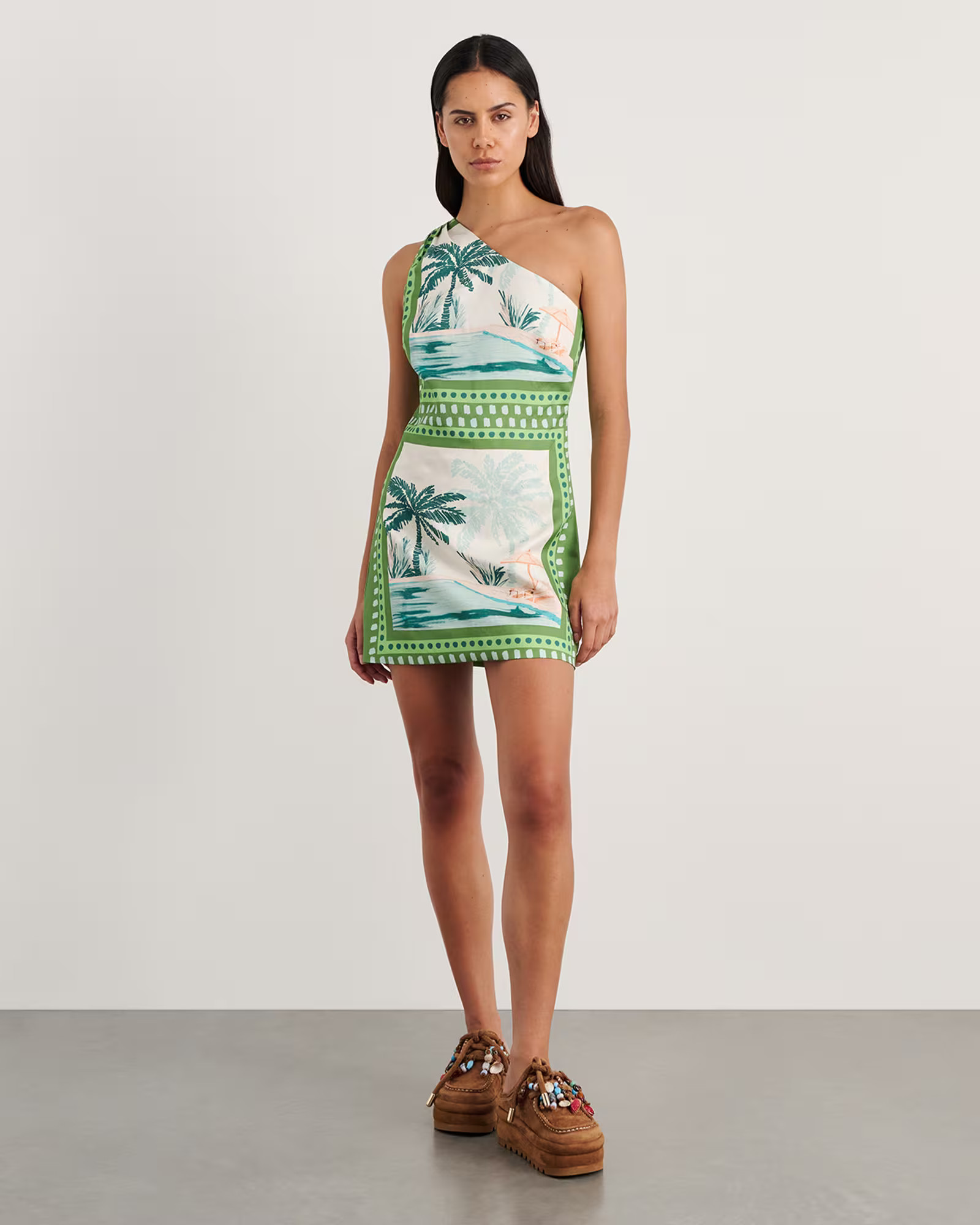 Sunlounger Mini Dress | JAG (Australia & New Zealand)