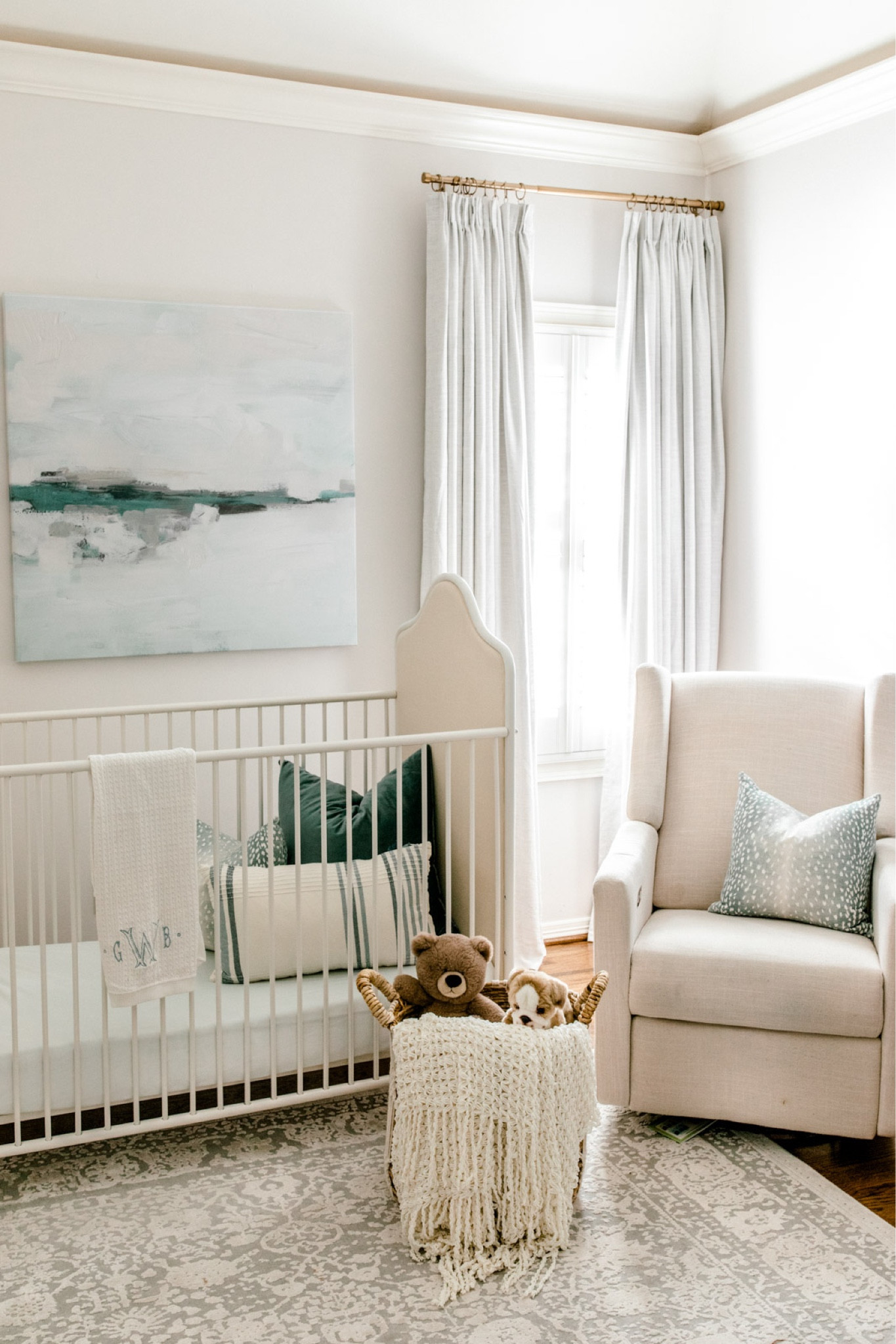 Nursery, Little, boy, room, nursery, decor, nursery, inspiration, children’s room, baby boy, room, baby, crib, cream, white crib, rocker, baby, rocker, blackout, pinch, pleat, drapes, Amazon, drapes, large canvas, art affordable, art, affordable, abstract, art affordable rug, large rug, gray neutral, rug, blue, and white neutral baby room 

#LTKbump #LTKbaby #LTKhome