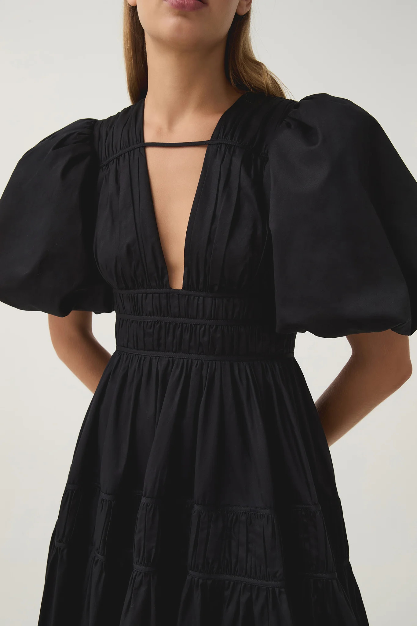 Fallingwater Ruched Midi Dress | aje. (US, UK, Europe, ROW)