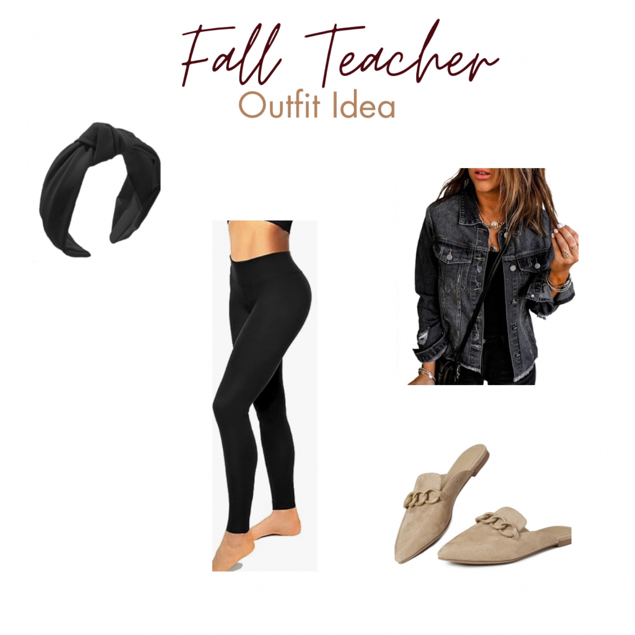 A+ Trendy Leggings, Love Teaching
