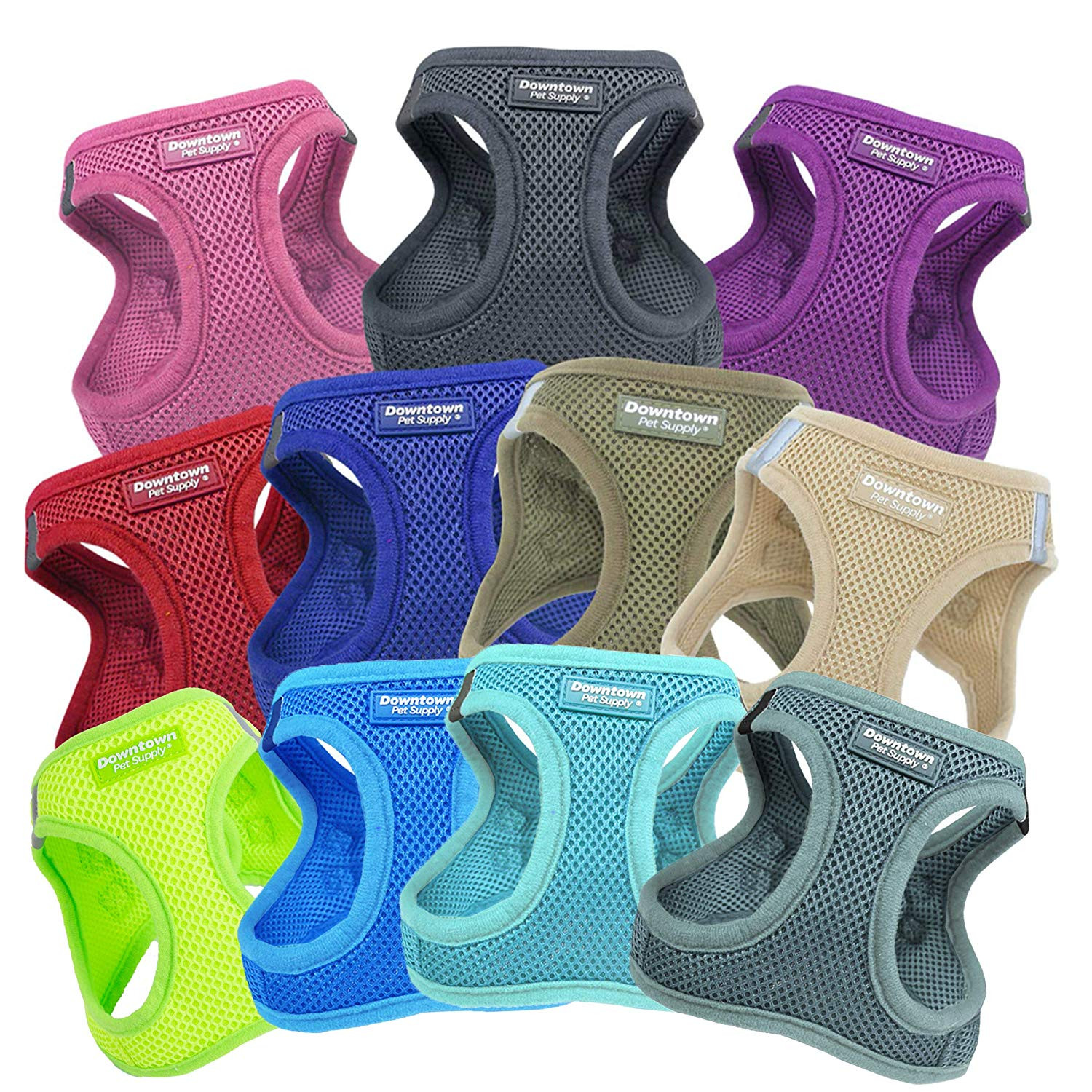 Adjustable No Pull Step In Dog Harness - Multi-Size and Color Options | Downtown Pet Supply
