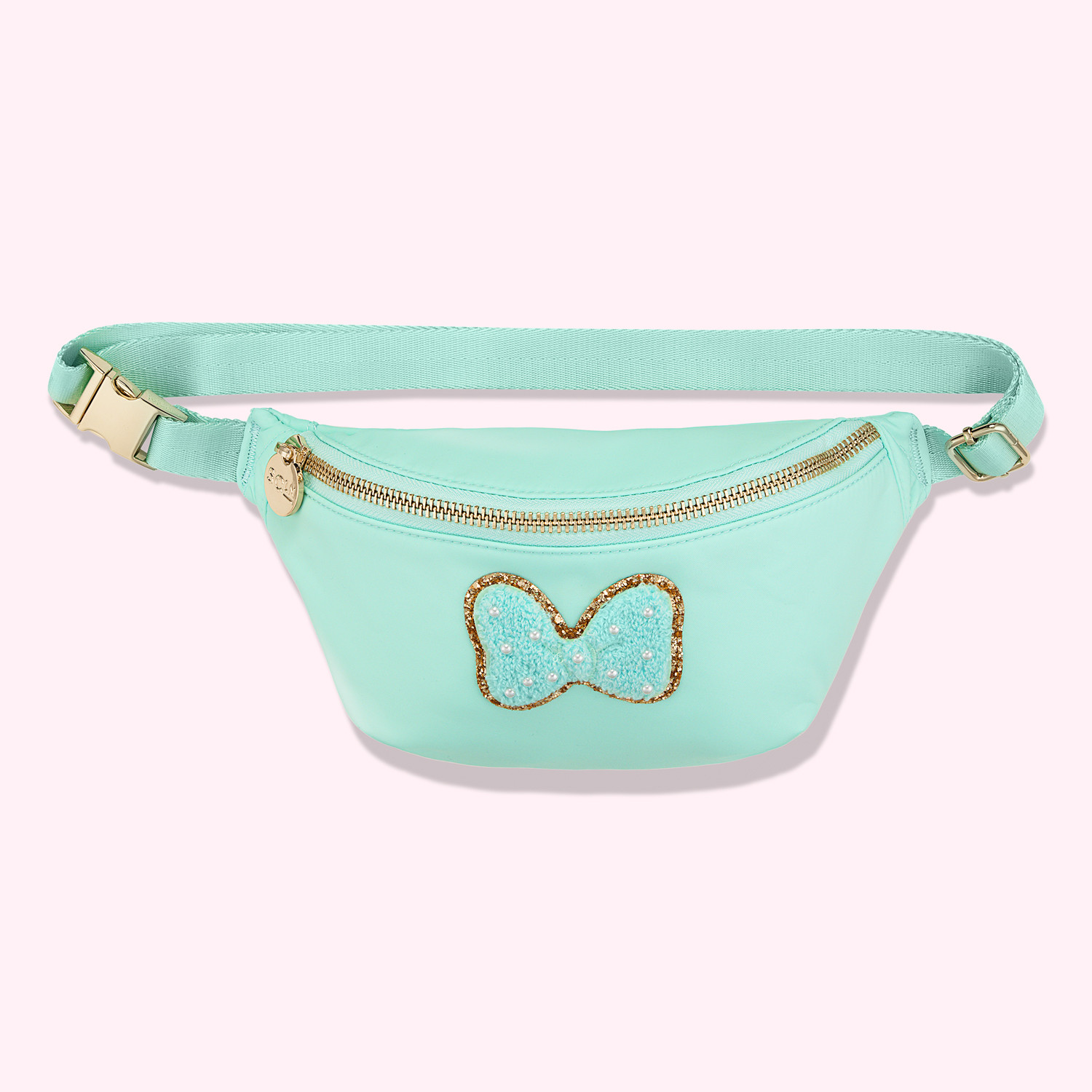 Classic Cotton Candy Fanny Pack with Bow Patch | Customizable Fanny Pack - Stoney Clover Lane | Stoney Clover Lane