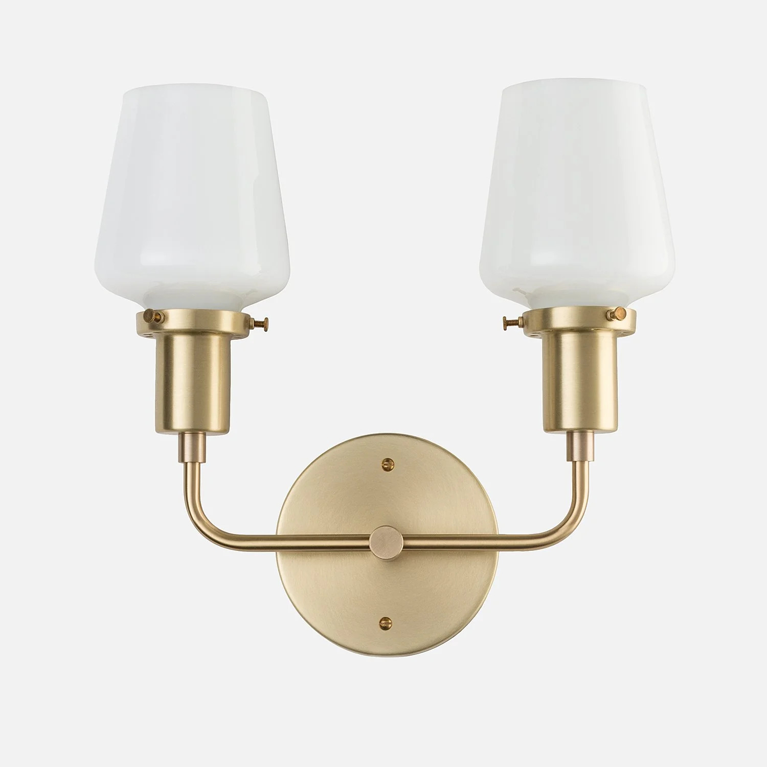 Abrams Double Sconce 2.25" | Schoolhouse